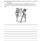 Worksheets for kids - what’s in the picture – snowman